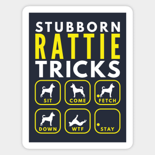 Stubborn Rattie Tricks - Dog Training Sticker